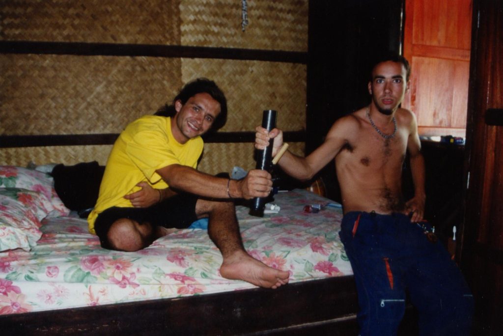 Phillip And Josh Sharing A Bong